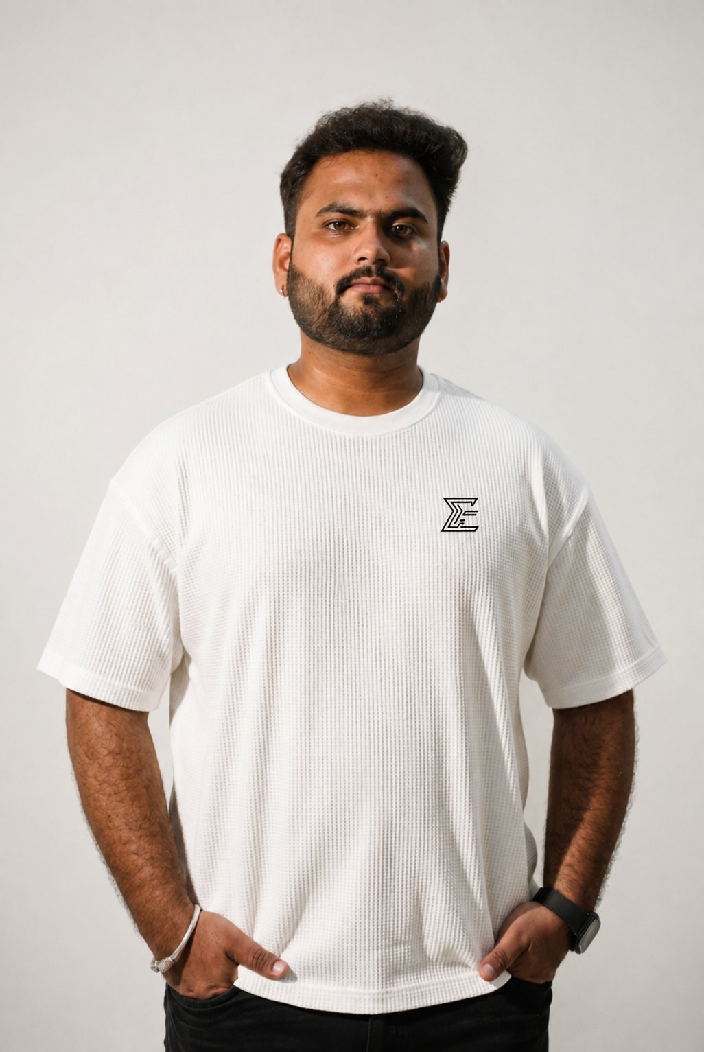 Oversized Waffle Tee
