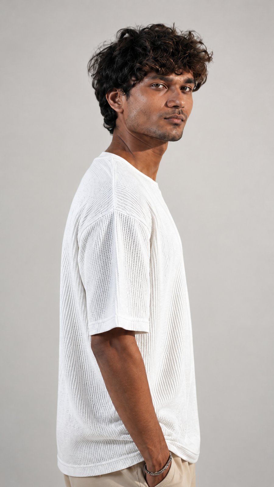 Oversized Waffle Tee
